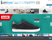 Tablet Screenshot of getshoes.de